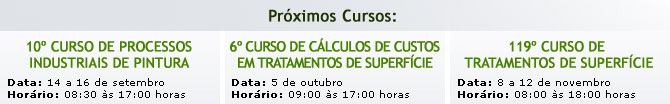 Próximos cursos