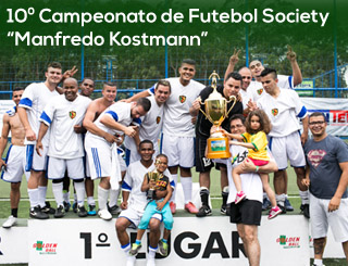 10º Campeonato de Futebol Society - Manfredo Kostmann