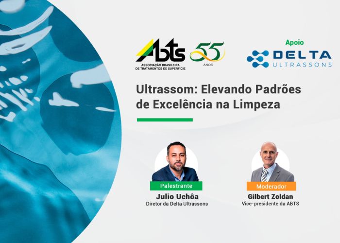 Veja como foi a Webinar - Ultrassom: Elevando Padrões de Excelência na Limpeza
